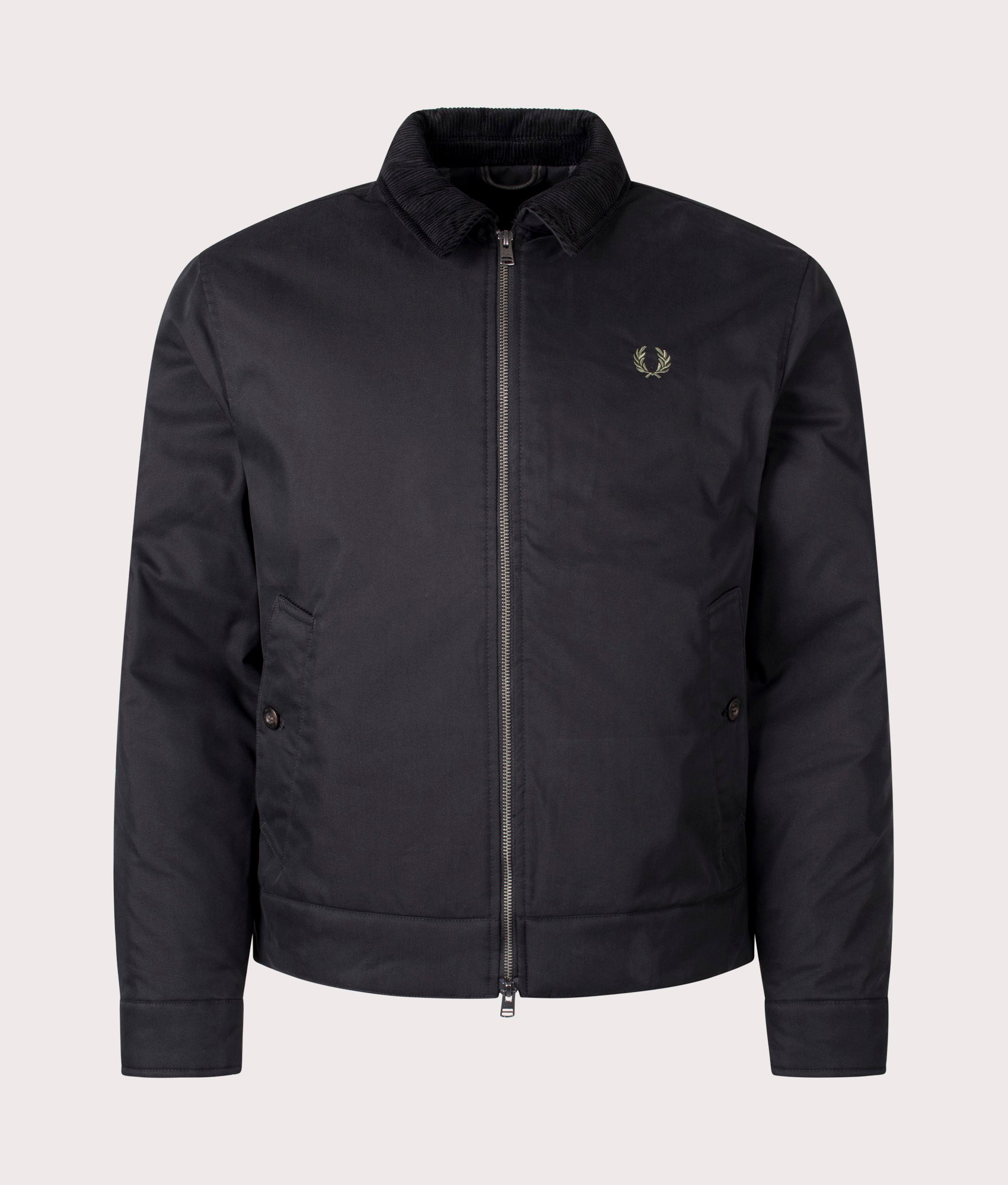 Fred Perry The Caban Jacket Black | Mainline Menswear United