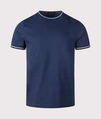 Twin Tipped T-Shirt: Y21 Tennis Blue/Silver Blue/Navy