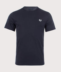 Ringer T-Shirt: Core 608 Navy
