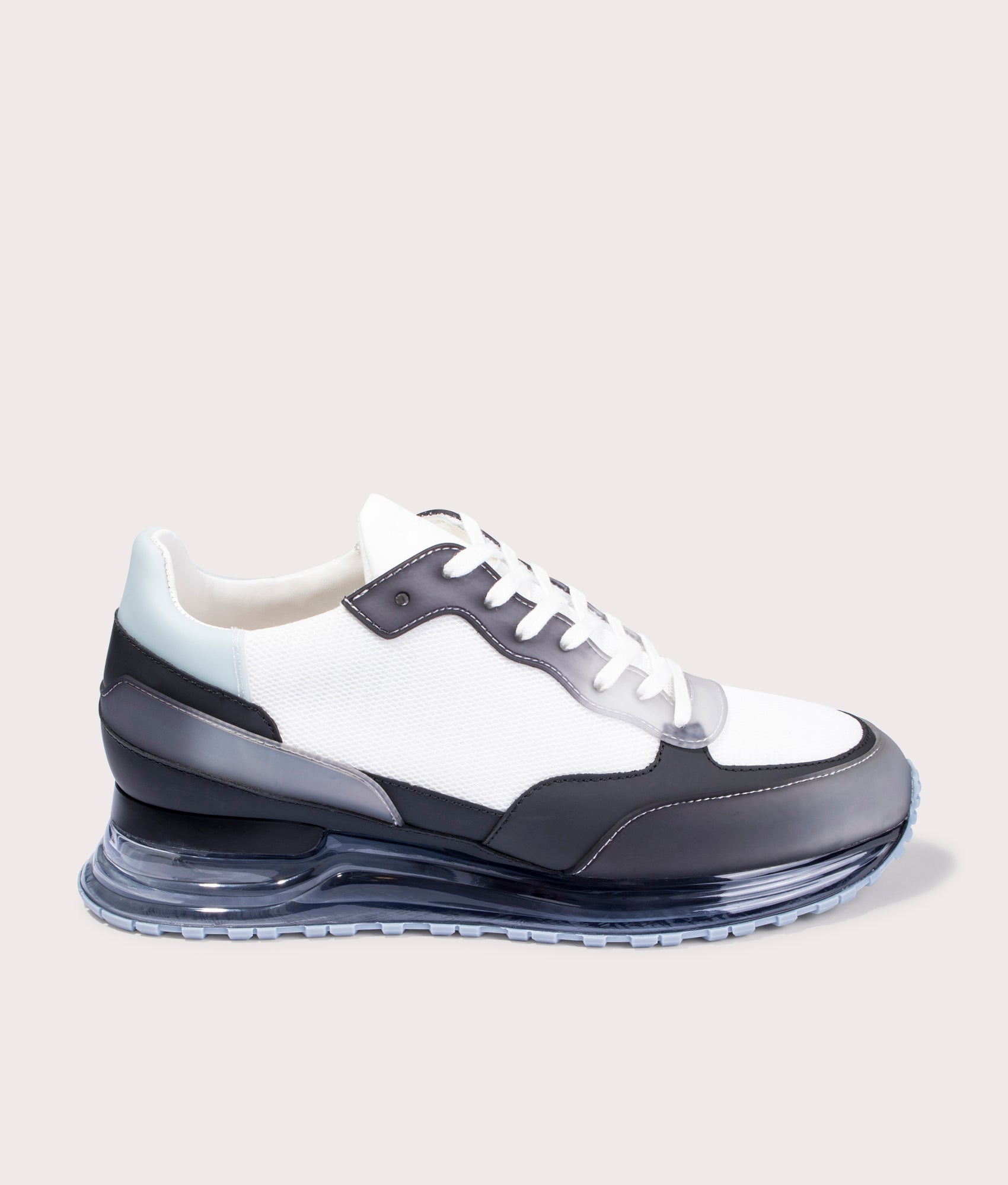 Knox Gas Sneakers Clear Black Blue Mallet EQVVS