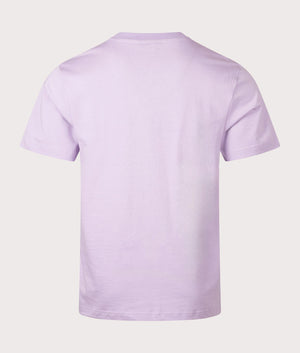 Cooper Stan T-Shirt in Lavender by Stan Ray. EQVVS Back Angle Shot.