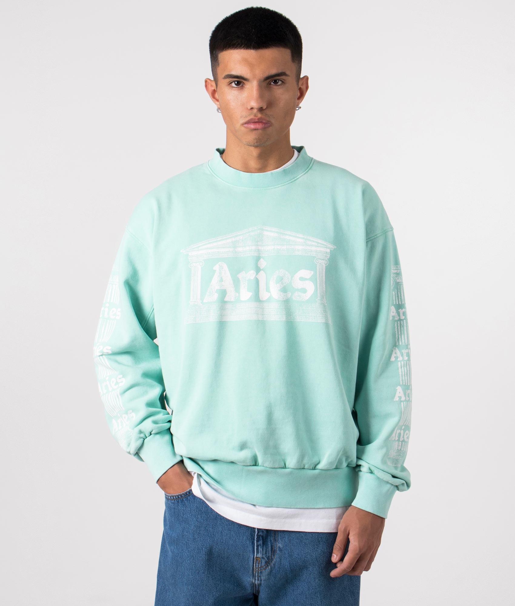 Aries Aged Ancient Column Sweat セットアップ ARIES SWEAT ARIES