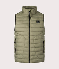 Oakdale Bubble Vest: 005 Khaki