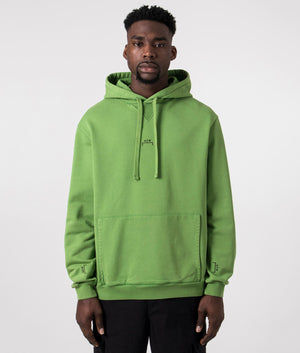 A-COLD-WALL Essential Hoodie in volt green front shot at EQVVS
