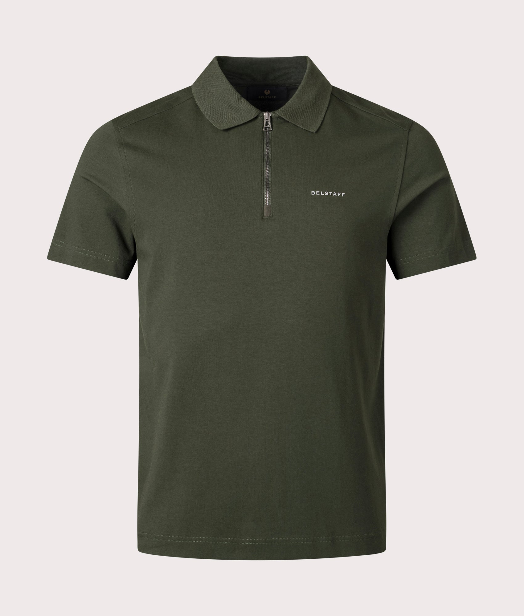Alloy Polo Shirt Tile Green | Belstaff | EQVVS