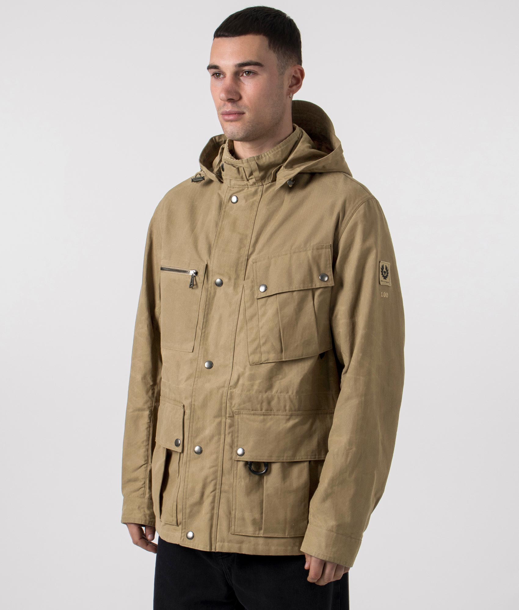 Belstaff Centenary Field Jacket in British Khaki EQVVS Menswear