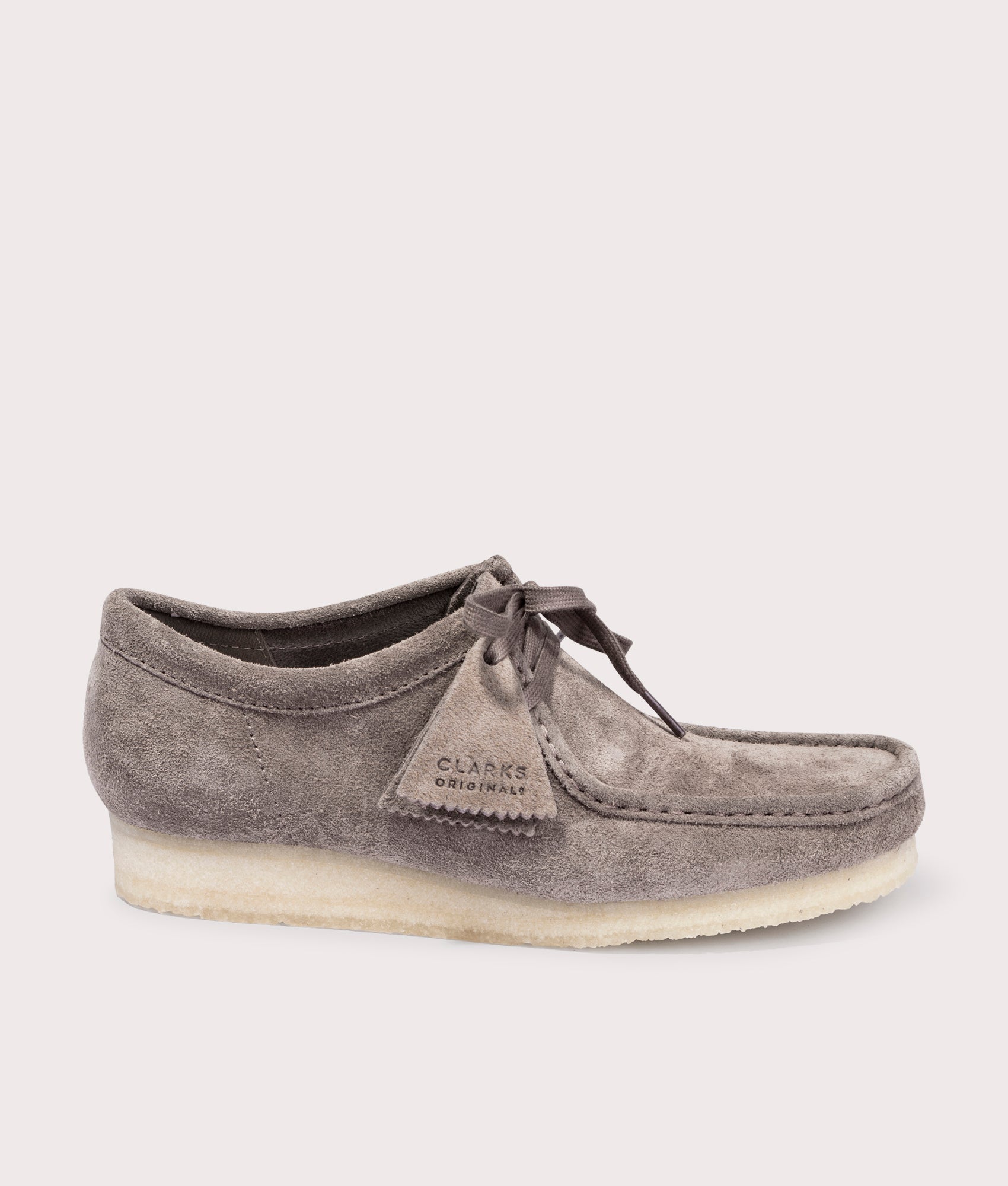 Wallabee Shoes Dark Grey Suede | Clarks Originals |