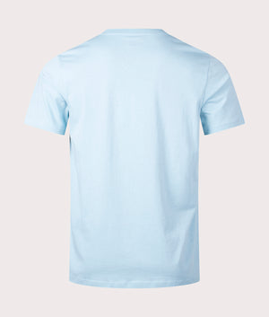 Zebra Badge T-Shirt Light Blue, PS Paul Smith, EQVVS, Mannequin back shot 