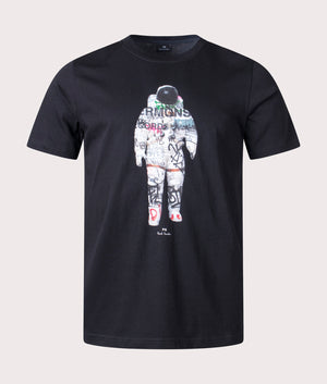 Astronaut T-Shirt Black, PS Paul Smith, EQVVS, Mannequin front