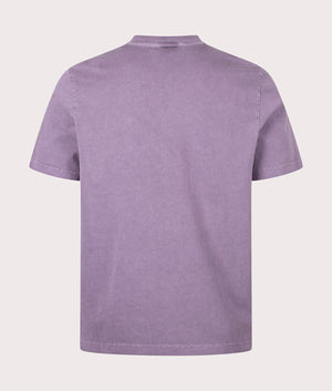Acid Wash T-Shirt in Mauve by PS Paul Smith. EQVVS Back Angle Shot.
