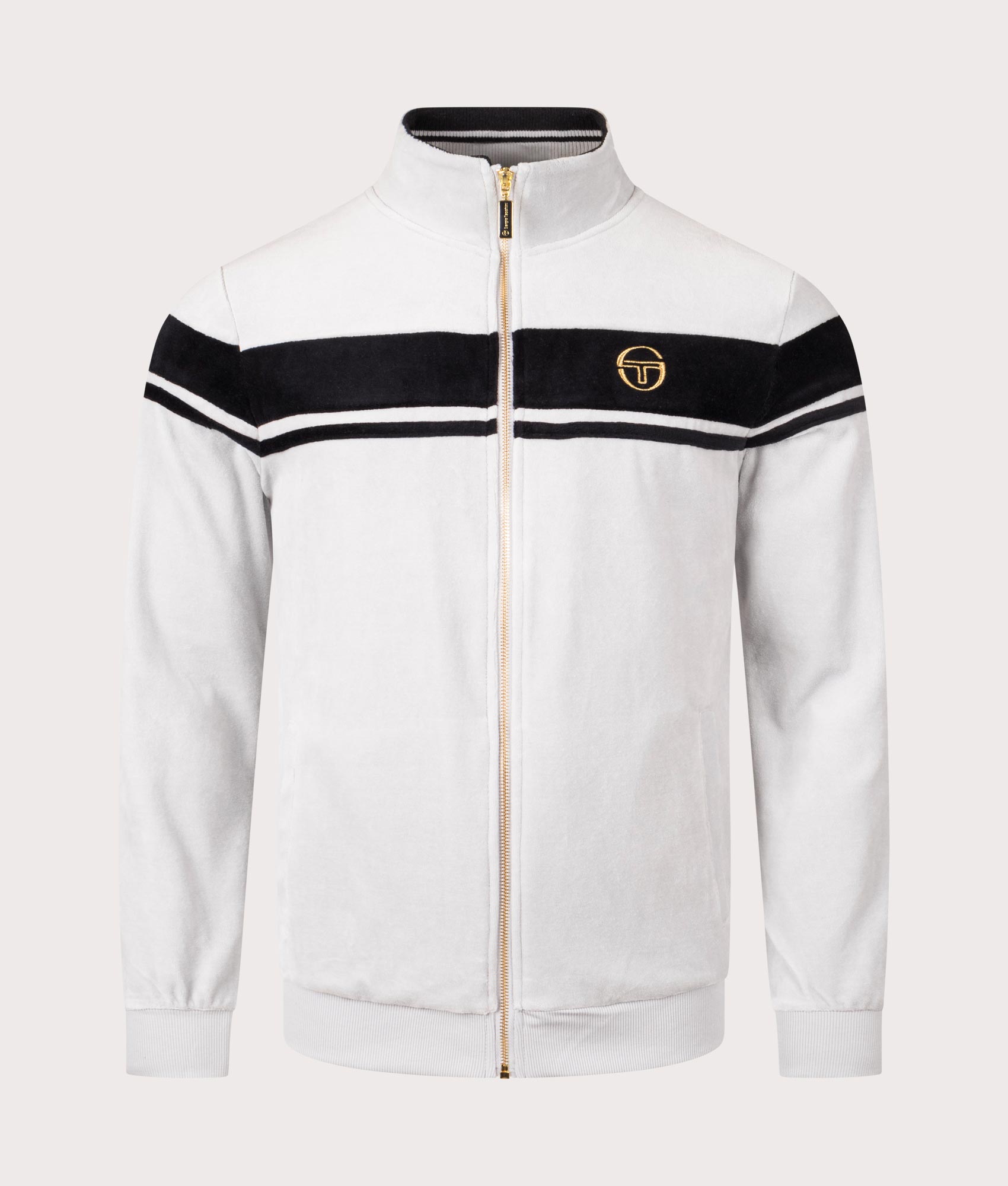 Damarind Velour Track Top in High Rise | Sergio Tacchini | EQVVS