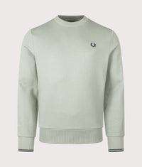 Crew Neck Sweatshirt: Z49 Bayleaf/Dark Airforce/Tennis Blue