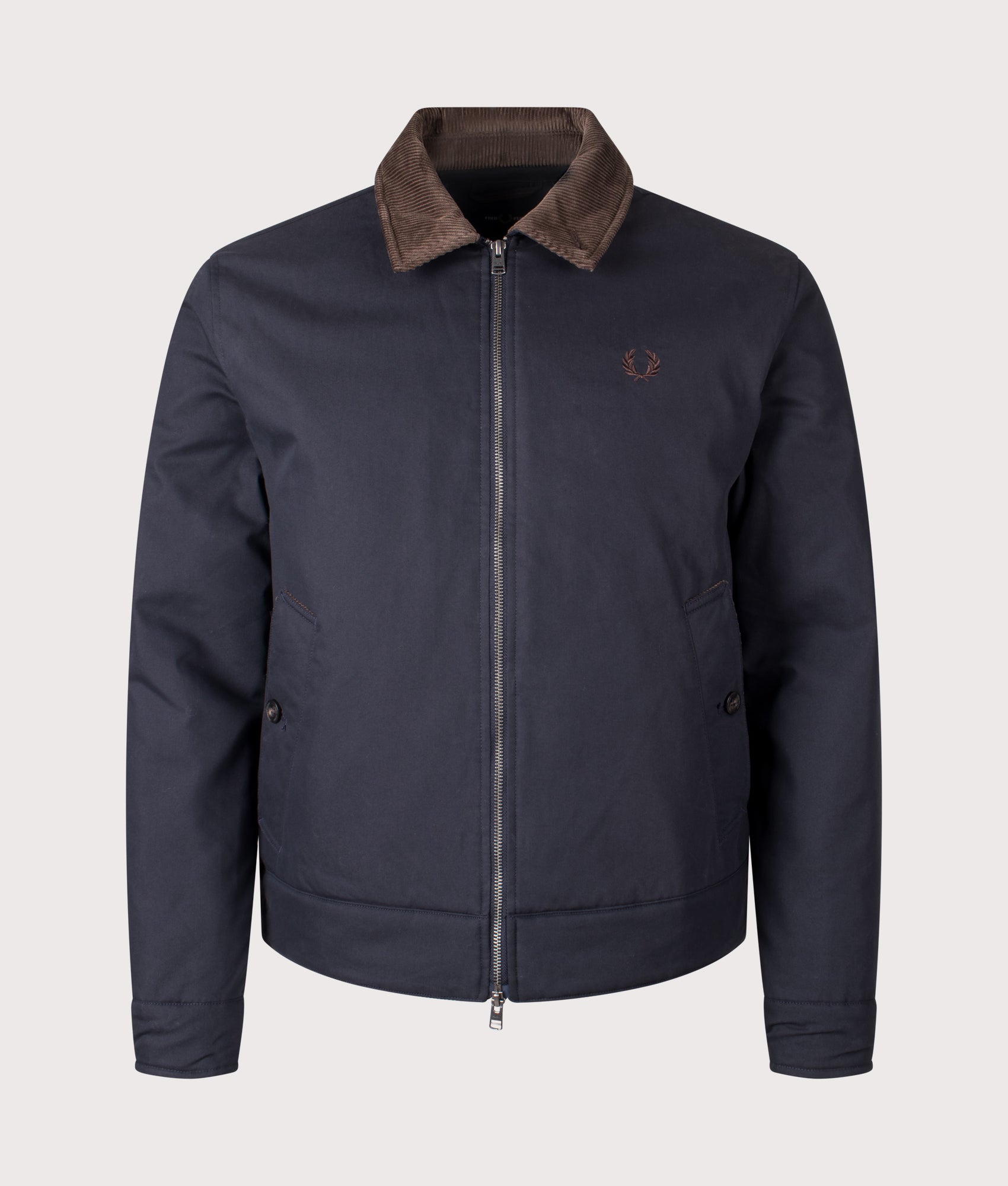 The Caban Jacket in Navy | Fred Perry | EQVVS