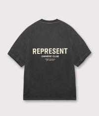 Represent Owners Club T-Shirt: 0330 Aged Black