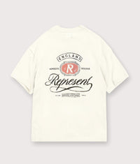 Grand Vintage Hand Drawn T-Shirt: 27 Aged White