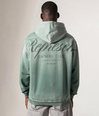 Represent Owners Club Script Hoodie: 39 Vintage Green