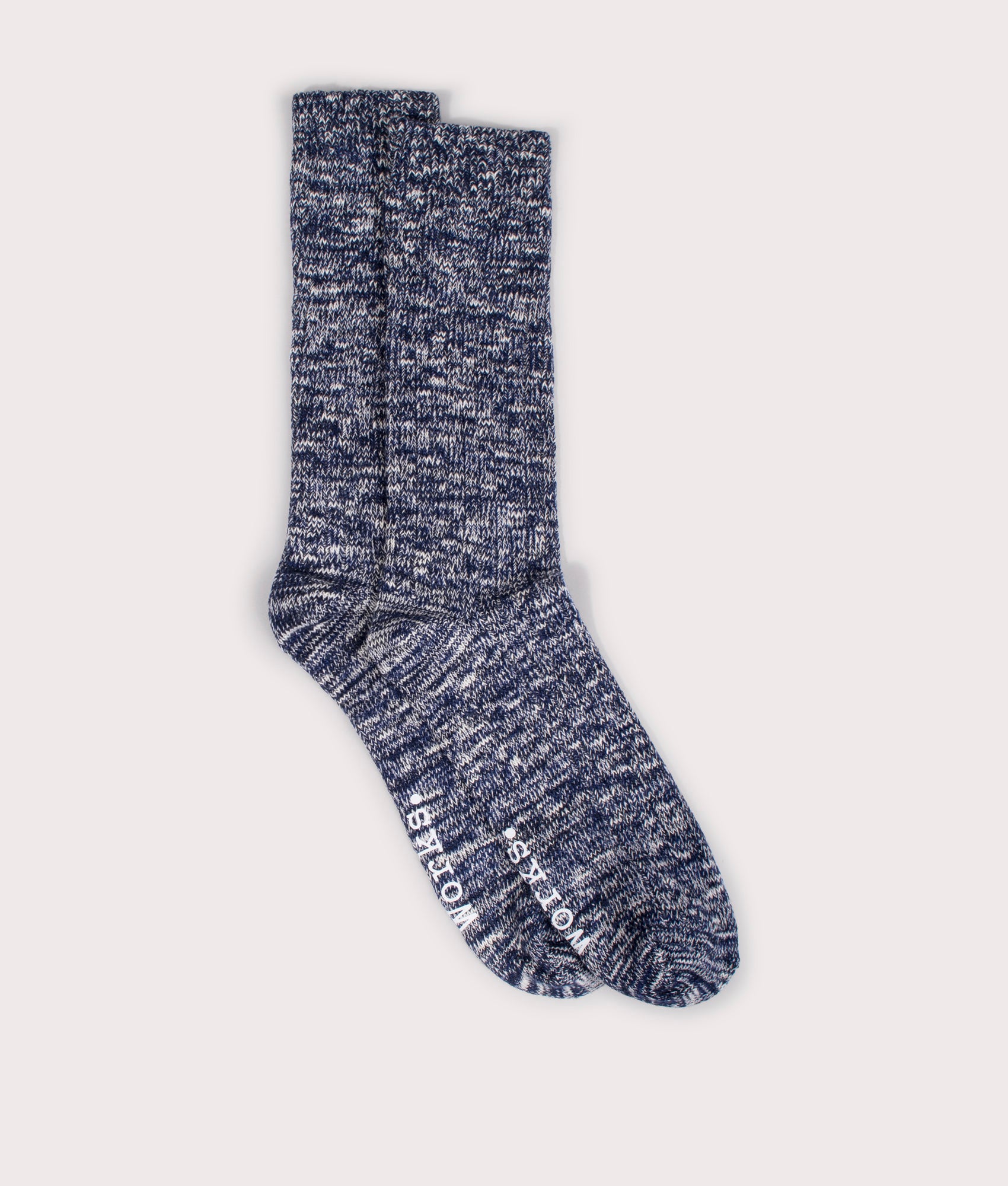 Slub Socks in Navy Universal Works EQVVS