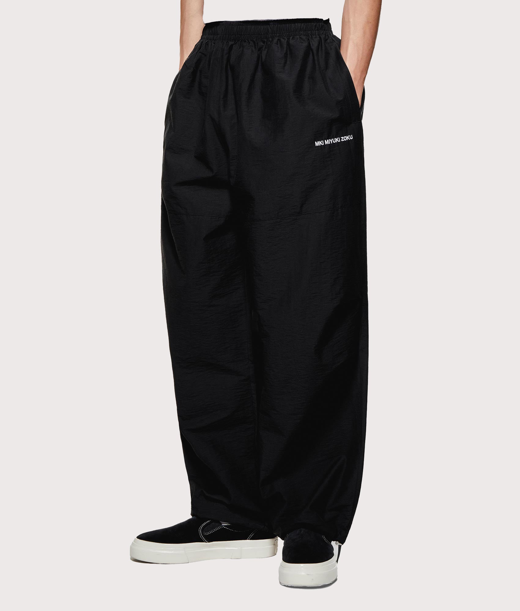 Parachute Pants in Black | MKI MIYUKI ZOKU | EQVVS