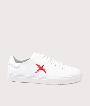 Clean-90-Red-Bird-Sneakers-White-Axel-Arigato-EQVVS