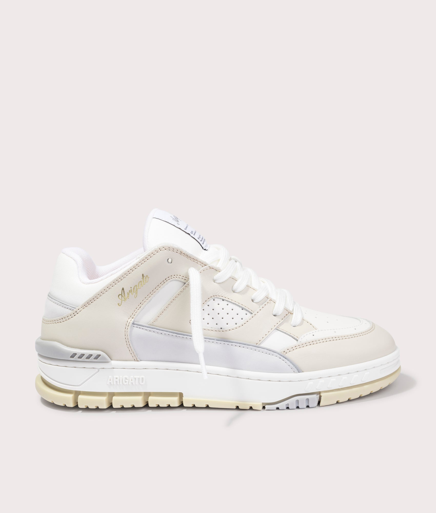 スニーカー AXEL ARIGATO SS25 AREA LO SNEAKERS (F1078004 CREMINO) Area Lo Sneakers in Cremino and White | Axel Arigato | EQVVS