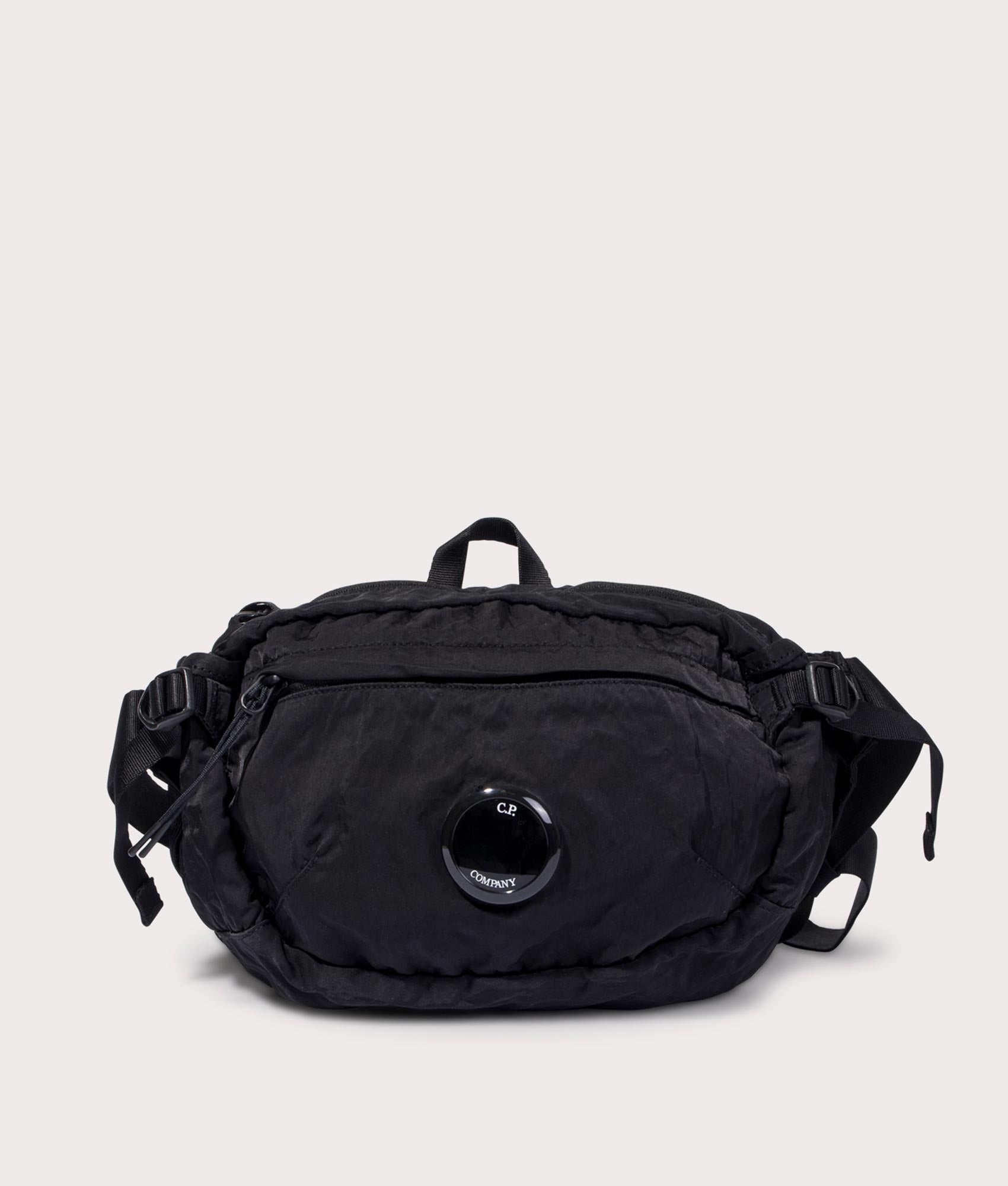 C.P COMPANY NYLON B MESSENGER BAG ブラック Nylon B Crossbody Pack Bag Black | C.P. Company | EQVVS