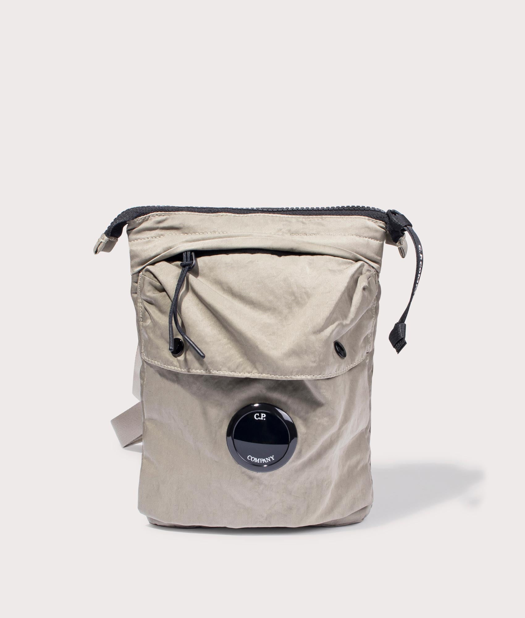 Nylon B Crossbody Pouch in Silver Sage Company EQVVS