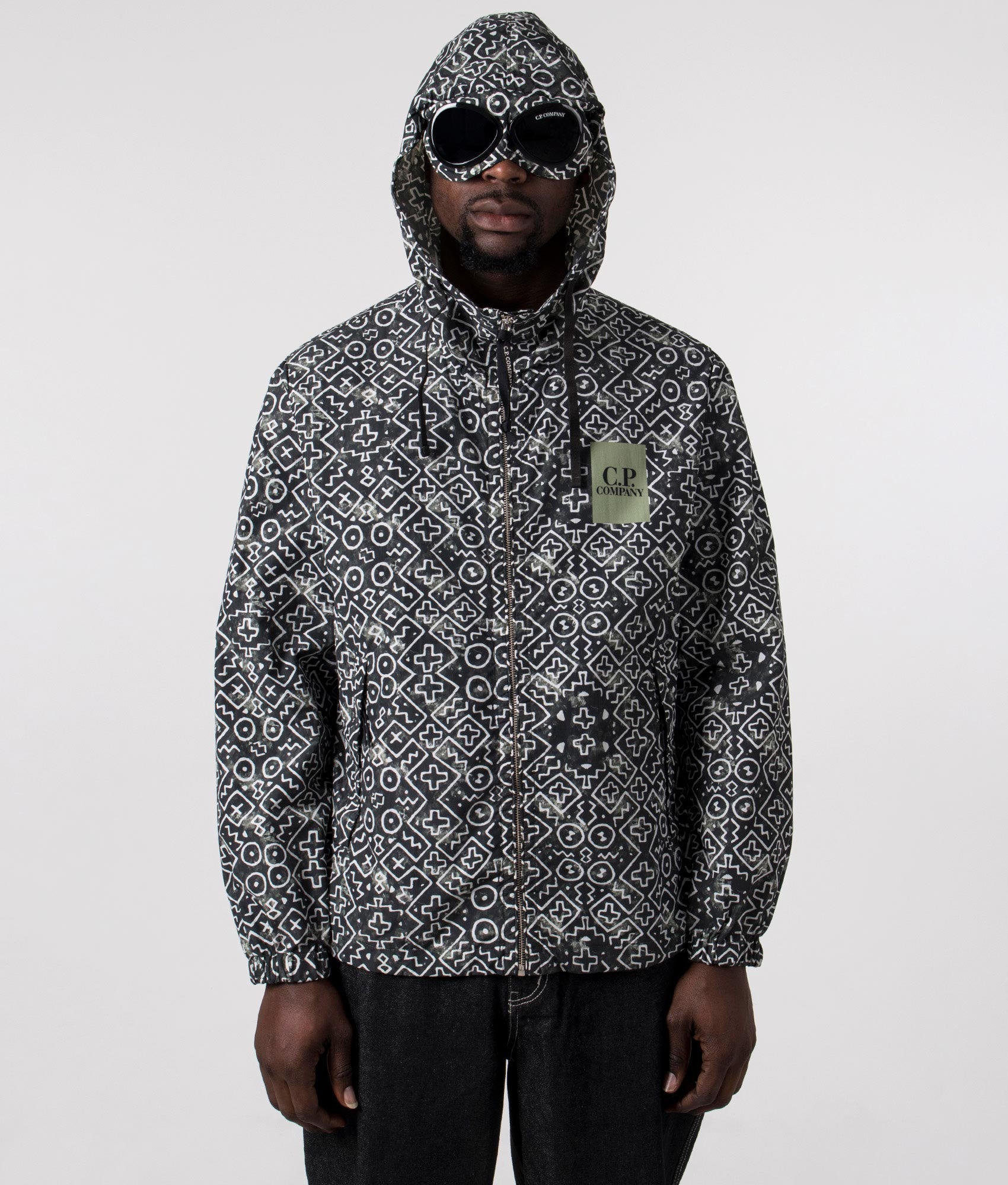 Flat Nylon Inca Goggle Short Jacket Agave Green Company EQVVS