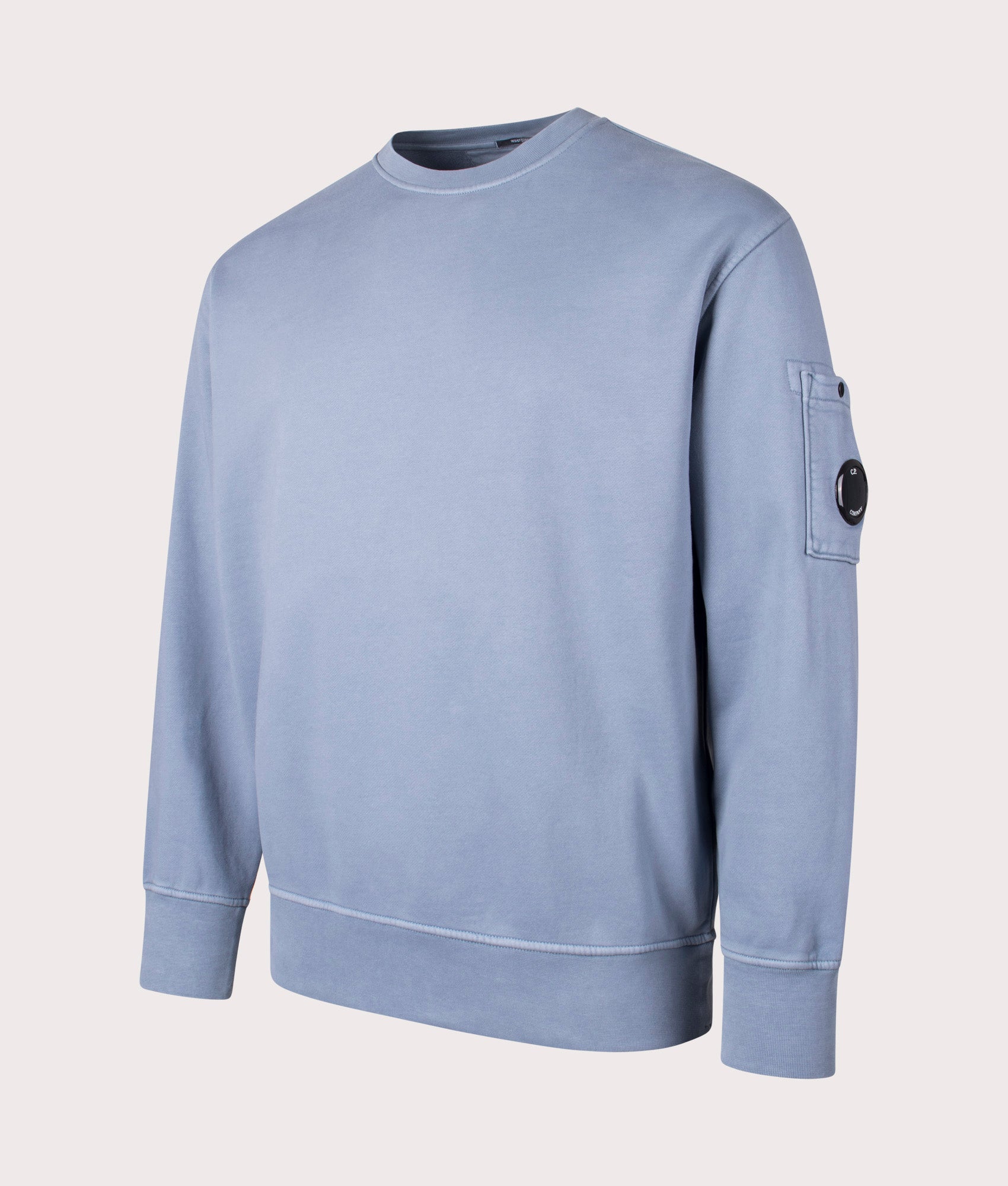 CP COMPANY｜SWEATSHIRTS (17CMSS060A 006372R 735) C.P COMPANY Goggle crew neck sweatshirt Size: XL Olive Men
