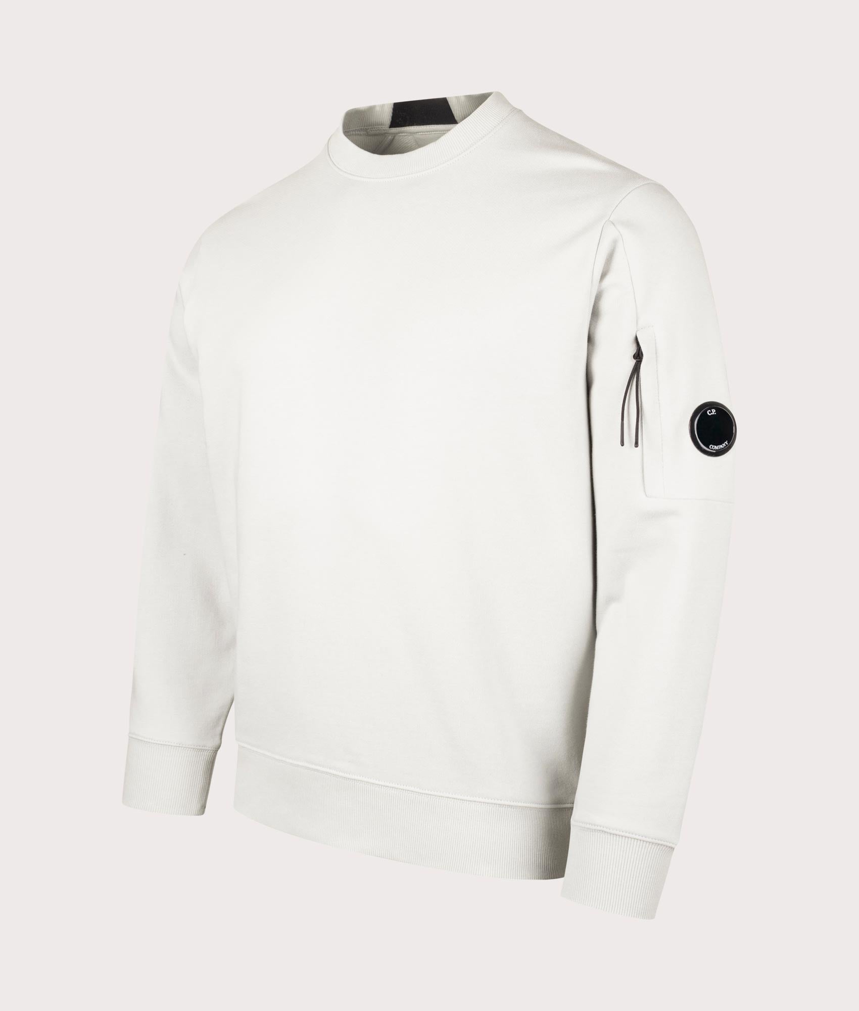 C.P. Company Diagonal Raised Lens Sweatshirt in Blue Fox C.P. Company Diagonal Raised Lens Sweatshirt in Blue Fox