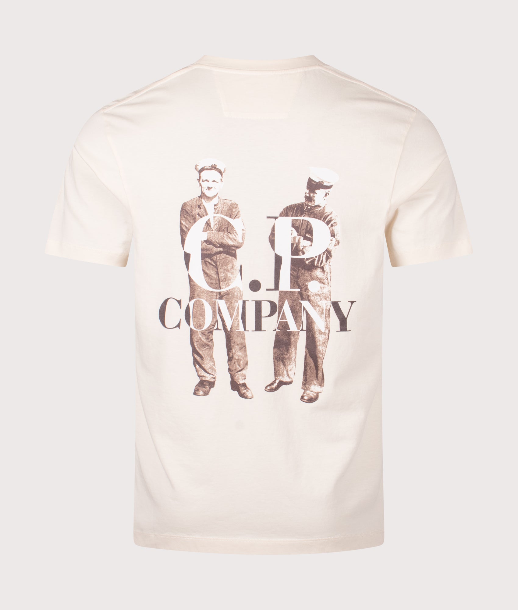 British Sailor Logo T-Shirt in Pistachio Shell | C.P.