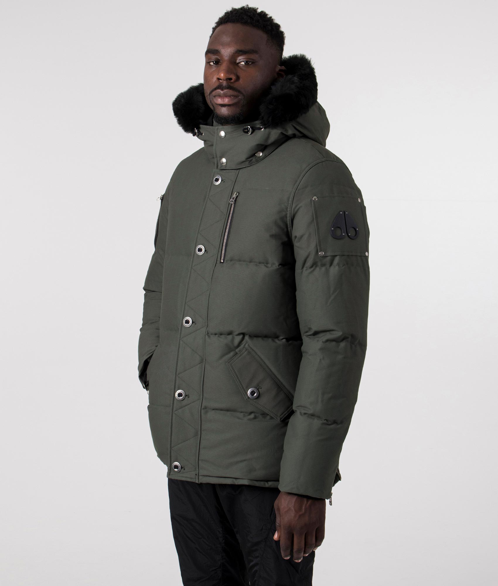 3Q Jacket Forrest Hil/Black Shearling | Moose Knuckles | EQVVS 3Q Jacket Forrest Hil/Black Shearling | Moose Knuckles | EQVVS