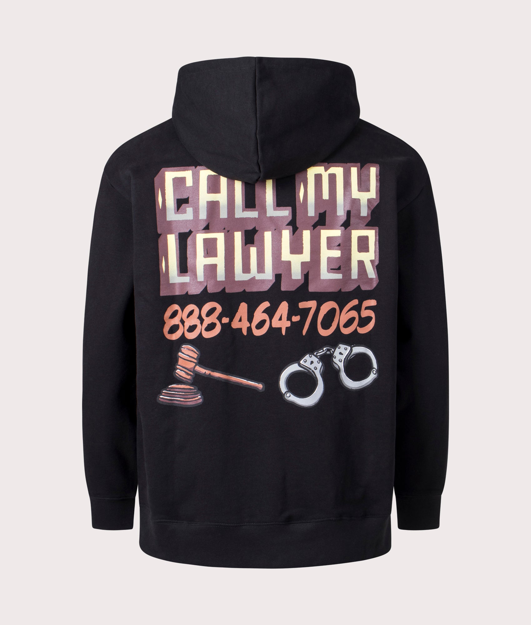 Call My Lawyer Sign Hoodie Black Market EQVVS
