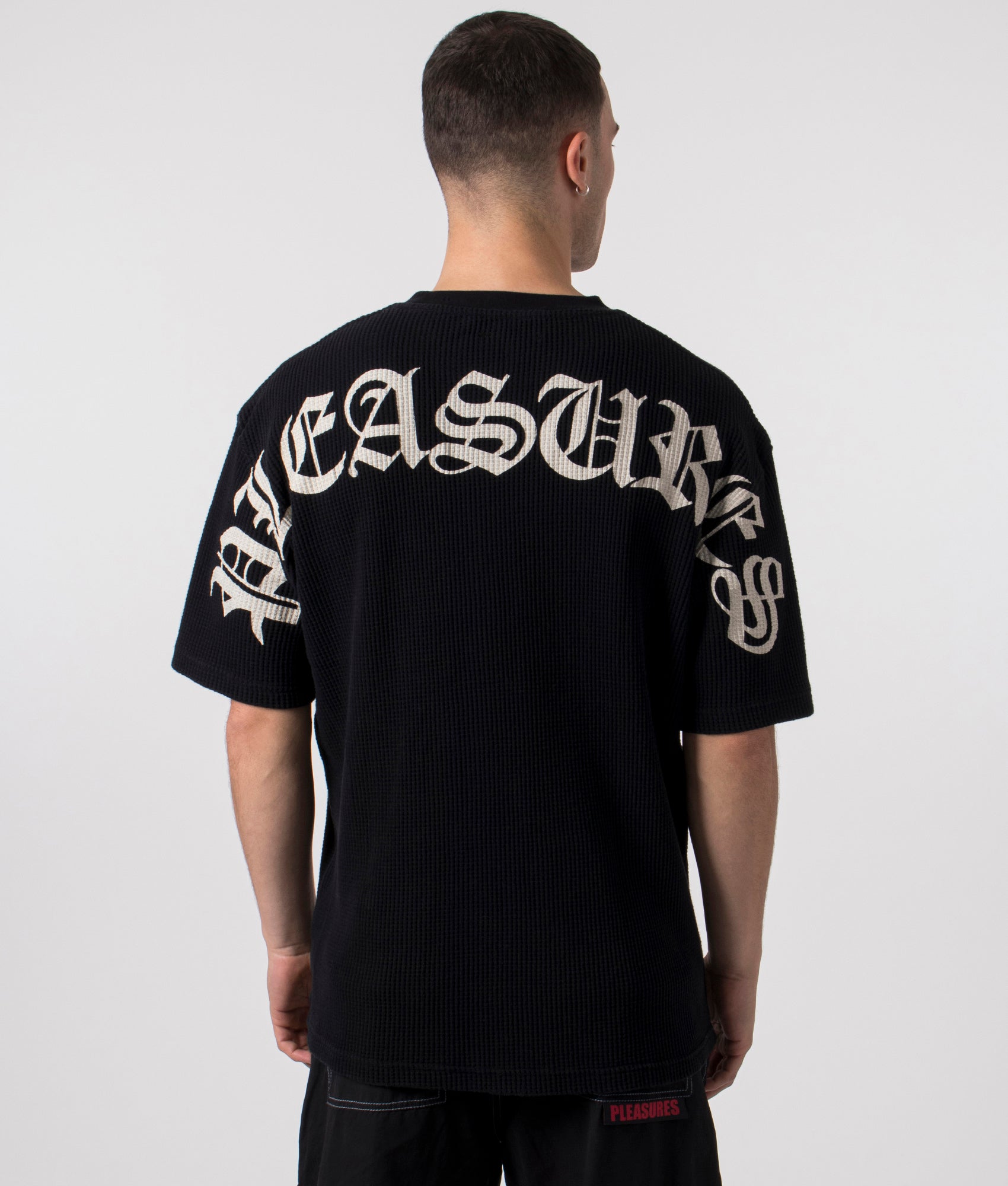 【PLEASURES】 NEURAL THERMAL SHIRT Black Neural Thermal T-Shirt Black | Pleasures | EQVVS