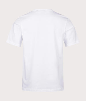 Glow T-Shirt in White by Daily Paper. EQVVS Back Angle Shot.
