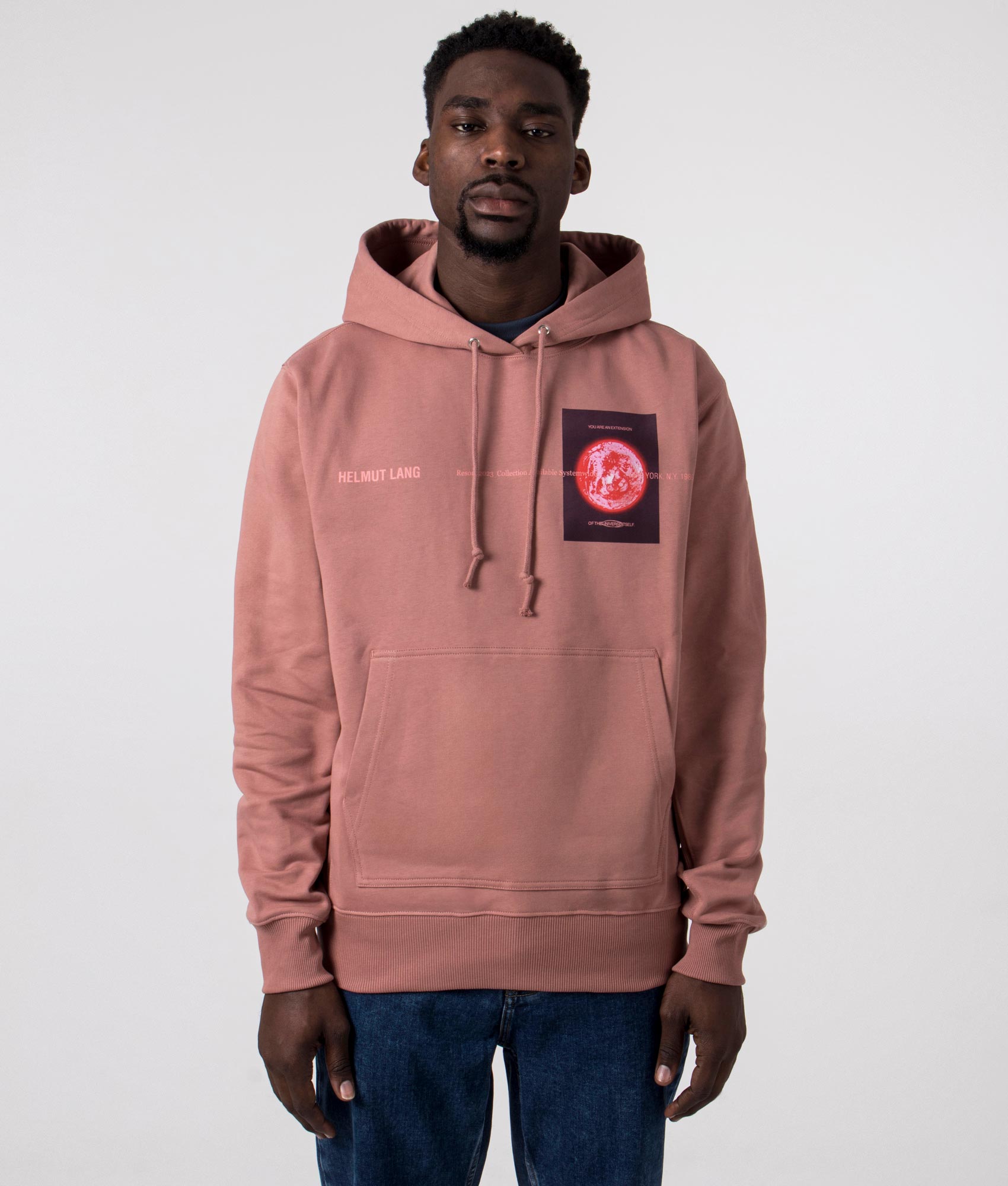 Relaxed Fit Outer Space Hoodie in BPK Comet | Helmut Lang | EQVVS