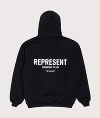 Represent Owners Club Hoodie: 001 Black
