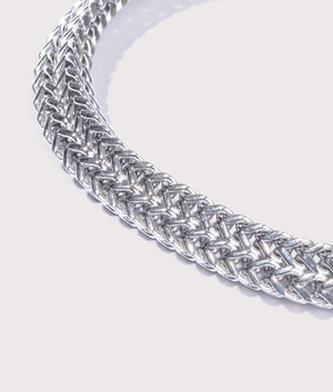Stainless-Steel-Keel-Link-Bracelet-Silver-Mysterious-Jeweller-EQVVS