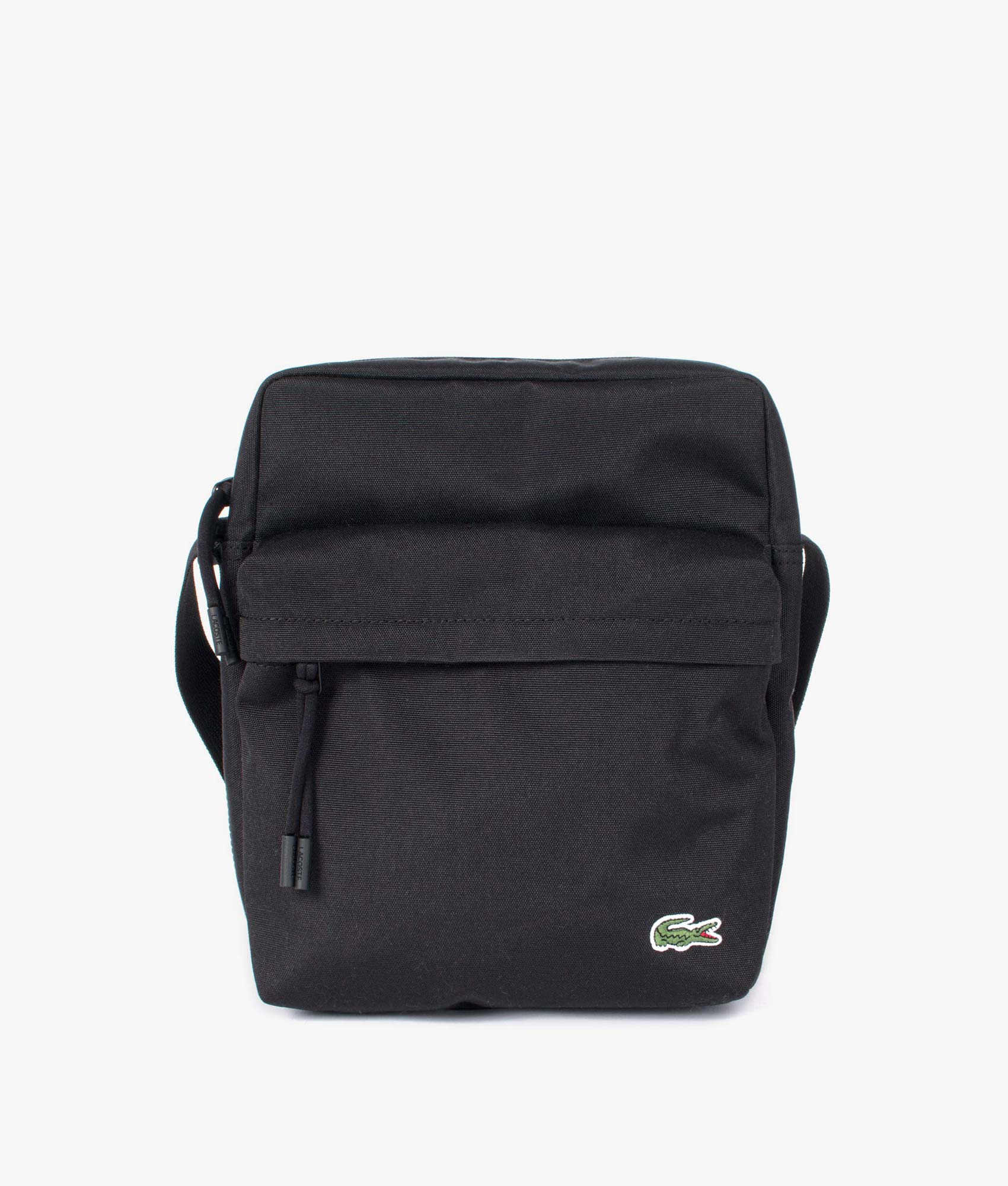 Lacoste Vertical Cross Body Bag - Black - NH2012NE-991 CROSS BAG