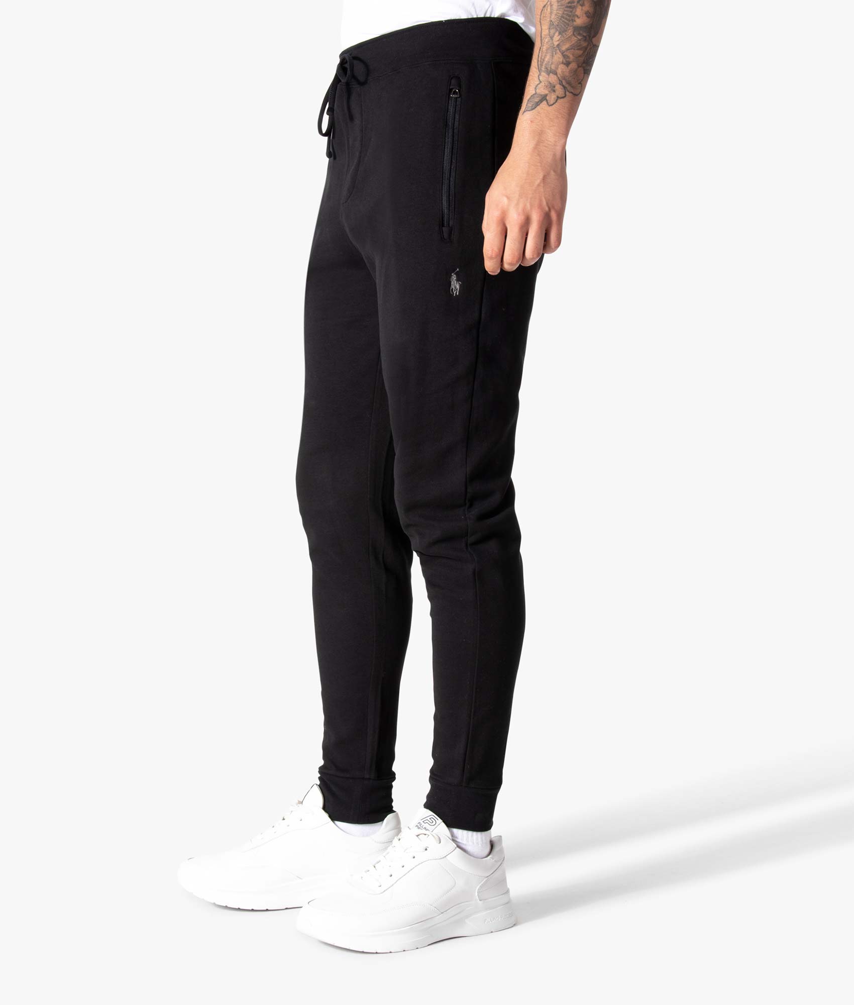 black polo jogging pants