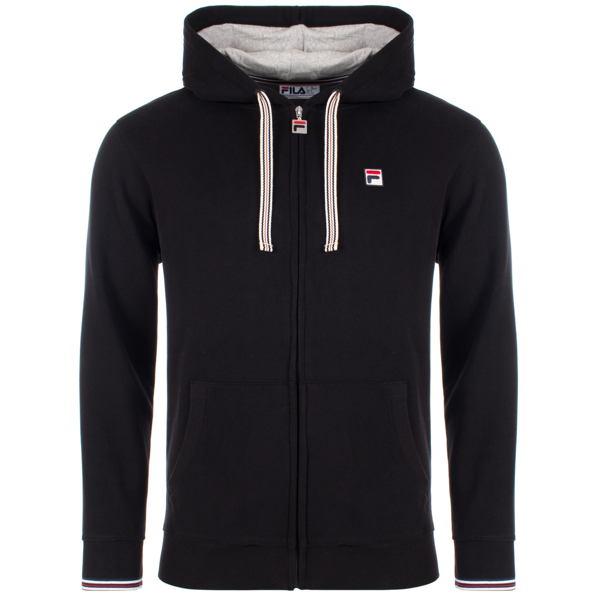 fila black hoodie