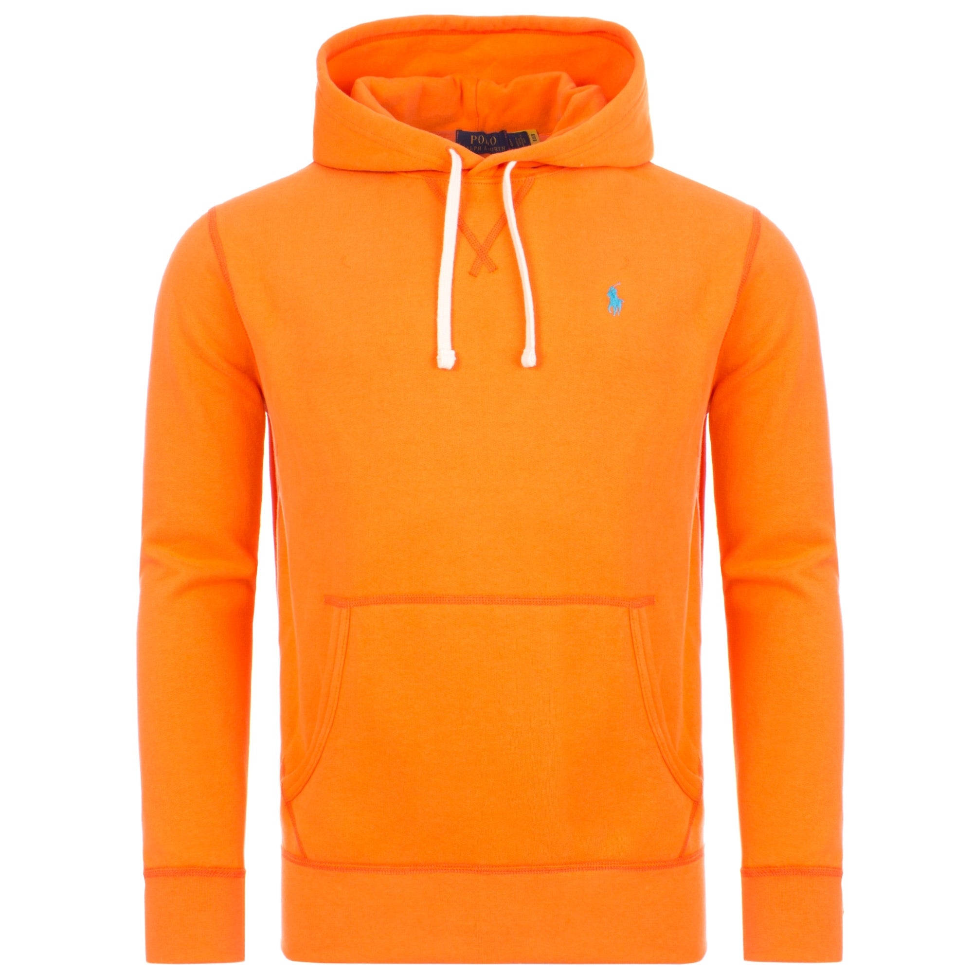 Overhead Fleece Hoodie Orange Polo Ralph Lauren EQVVS