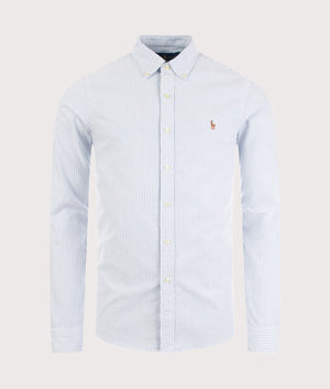 Slim-Fit-Oxford-Shirt-Blue/White-Polo-Ralph-Lauren-EQVVS