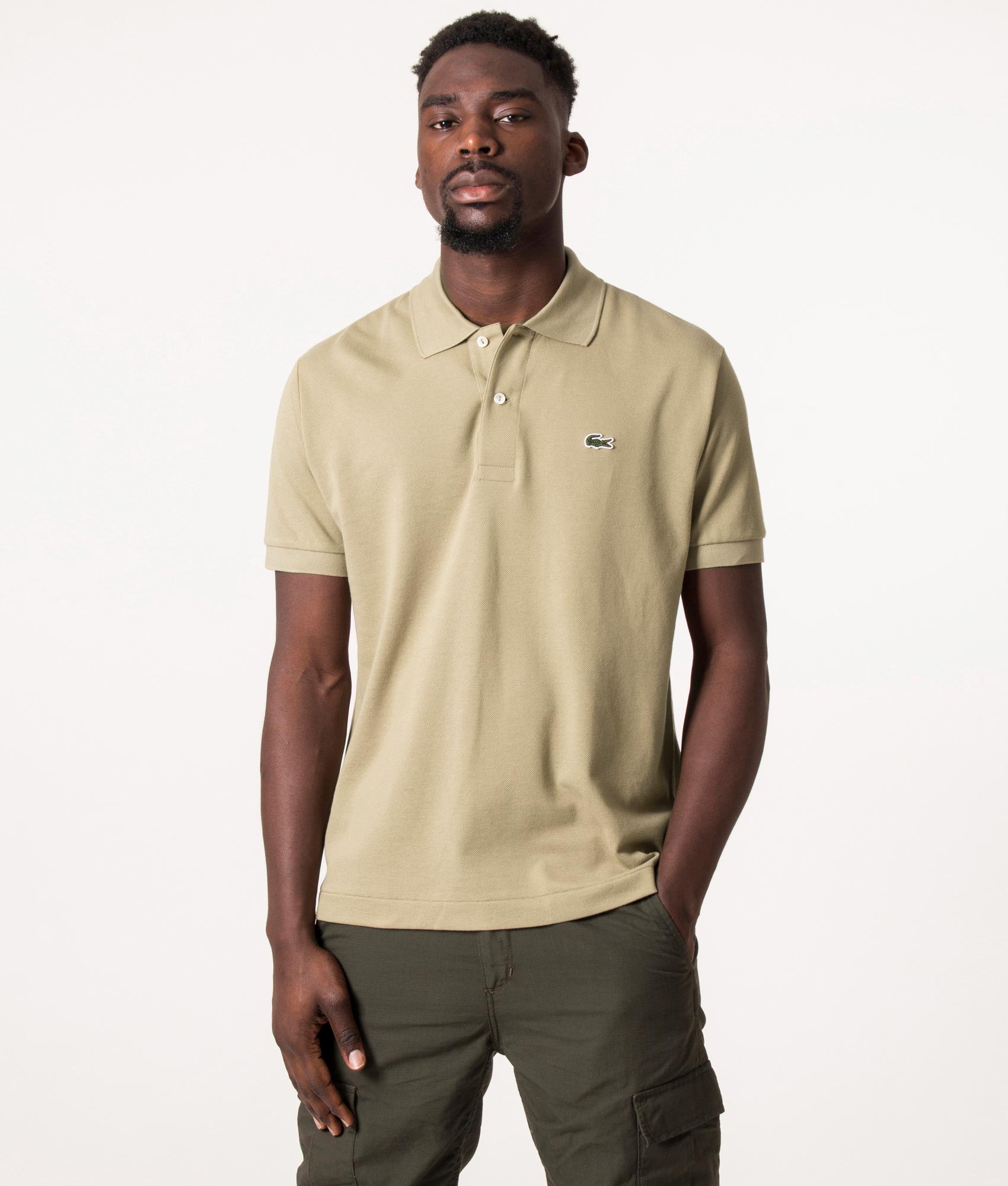 Llanura inferencia Susteen Relaxed Fit L1212 Croc Logo Polo Shirt Lion | Lacoste | EQVVS