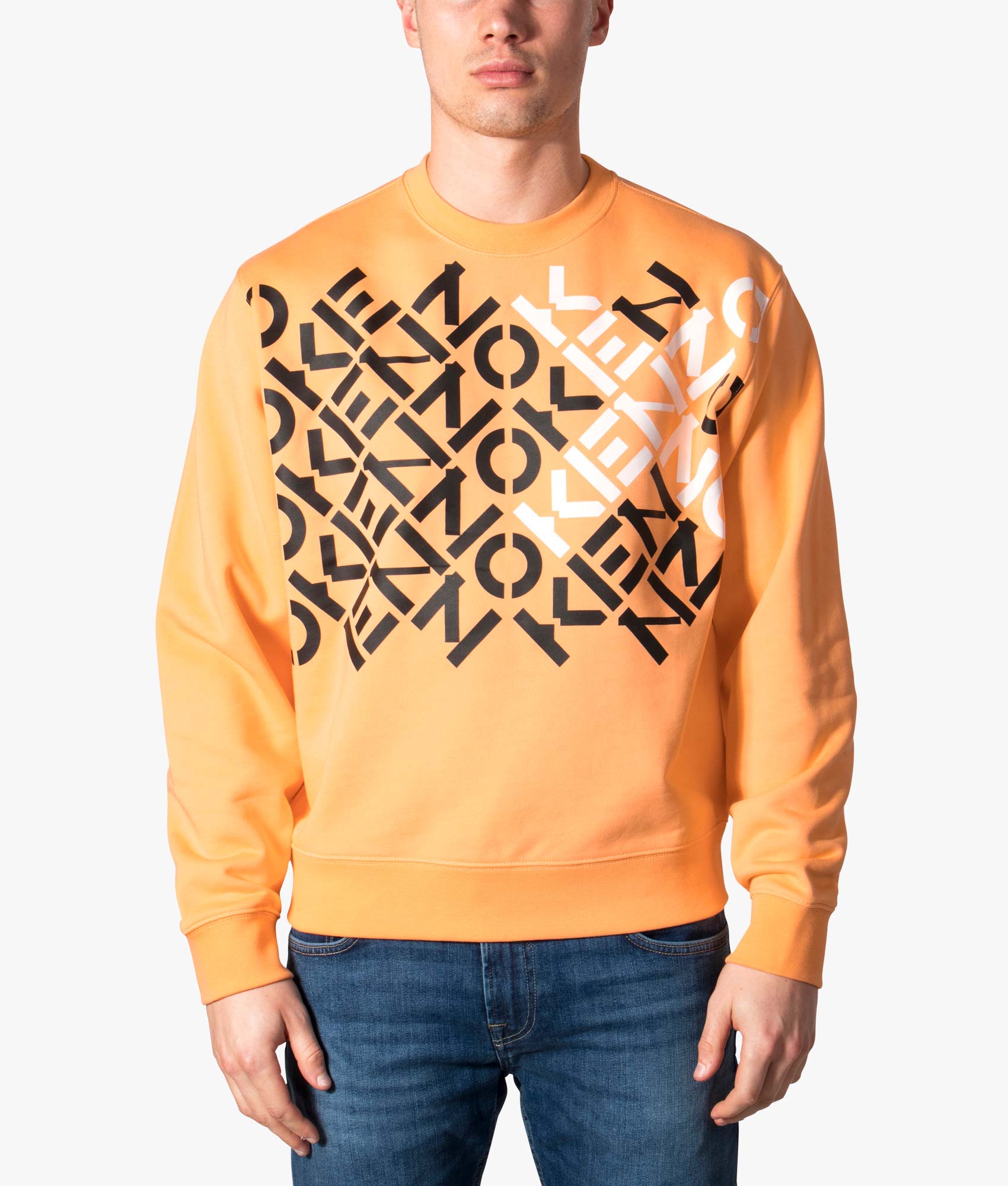 KENZO, Relaxed Fit Kenzo Sport Monogram Sweatshirt