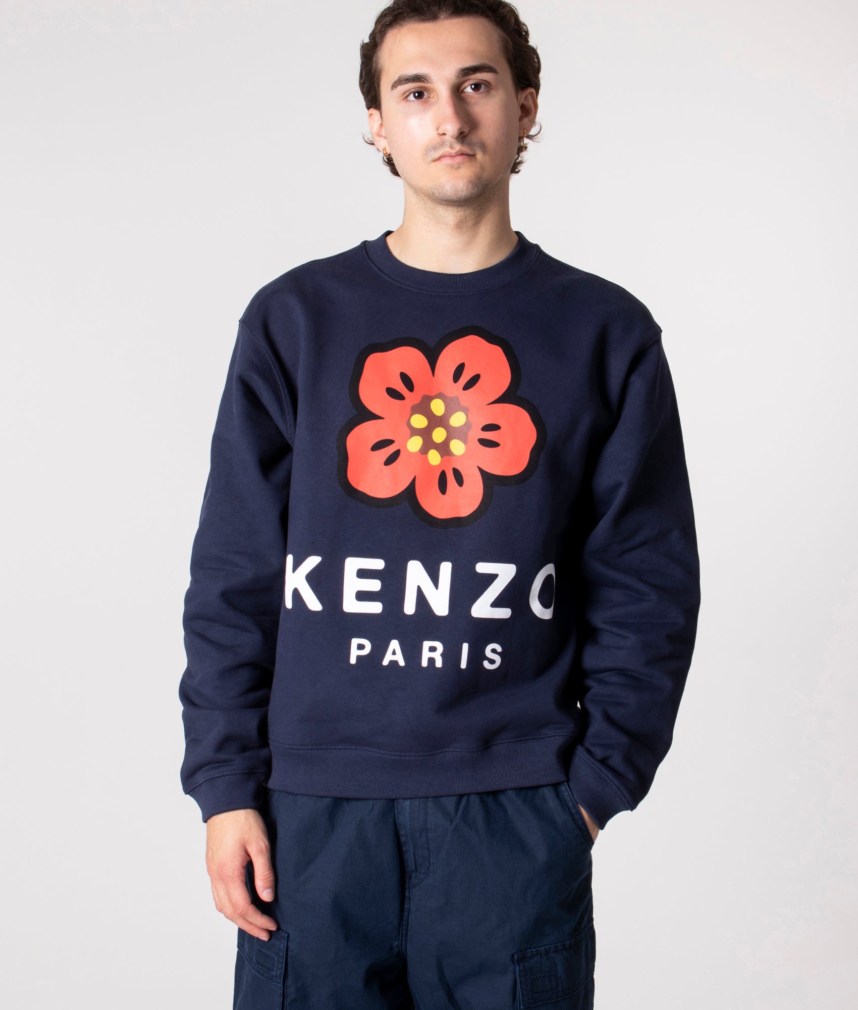 Relaxed Fit Boke Flower Sweatshirt KENZO EQVVS