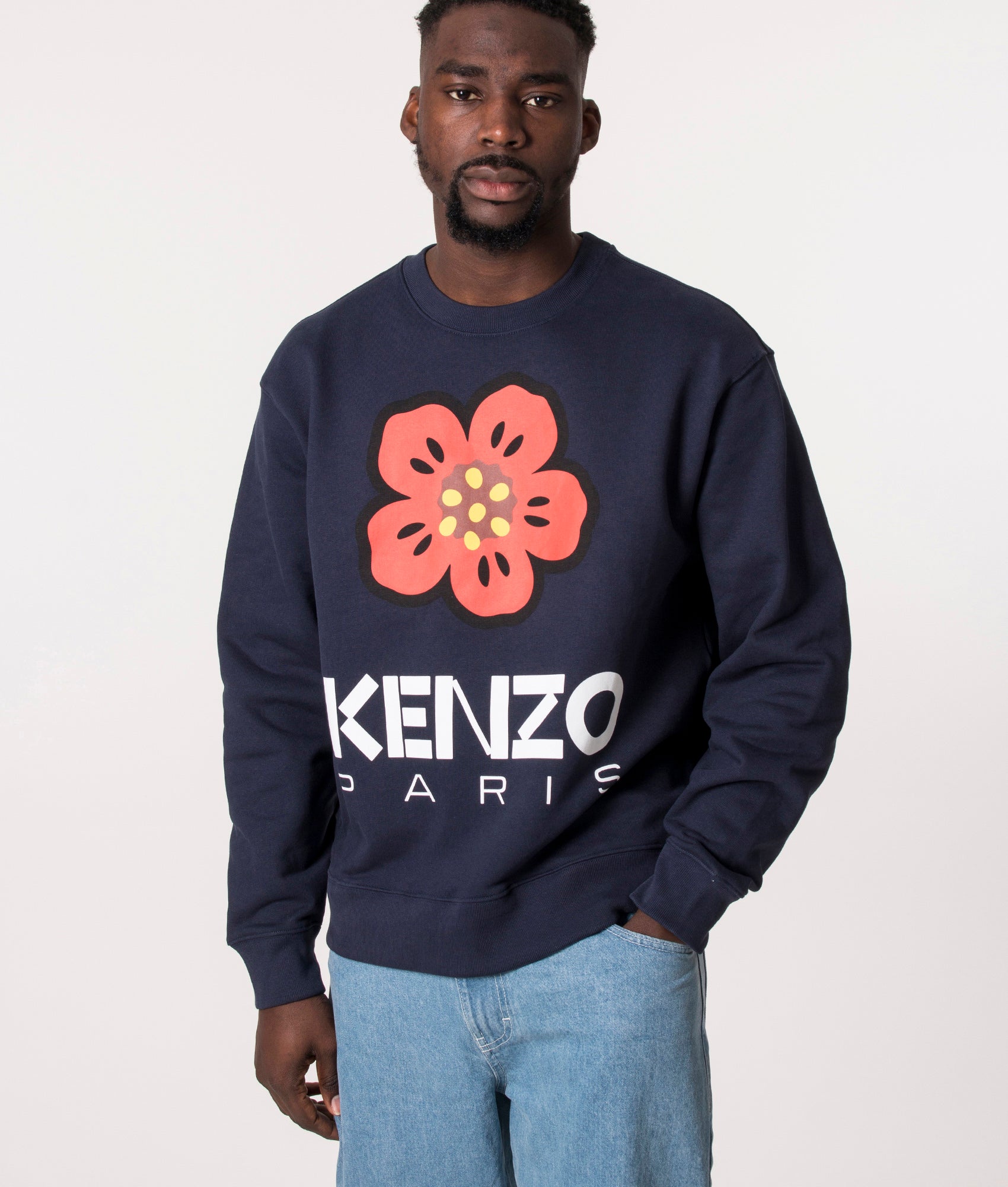Boke Flower Sweatshirt Midnight KENZO EQVVS