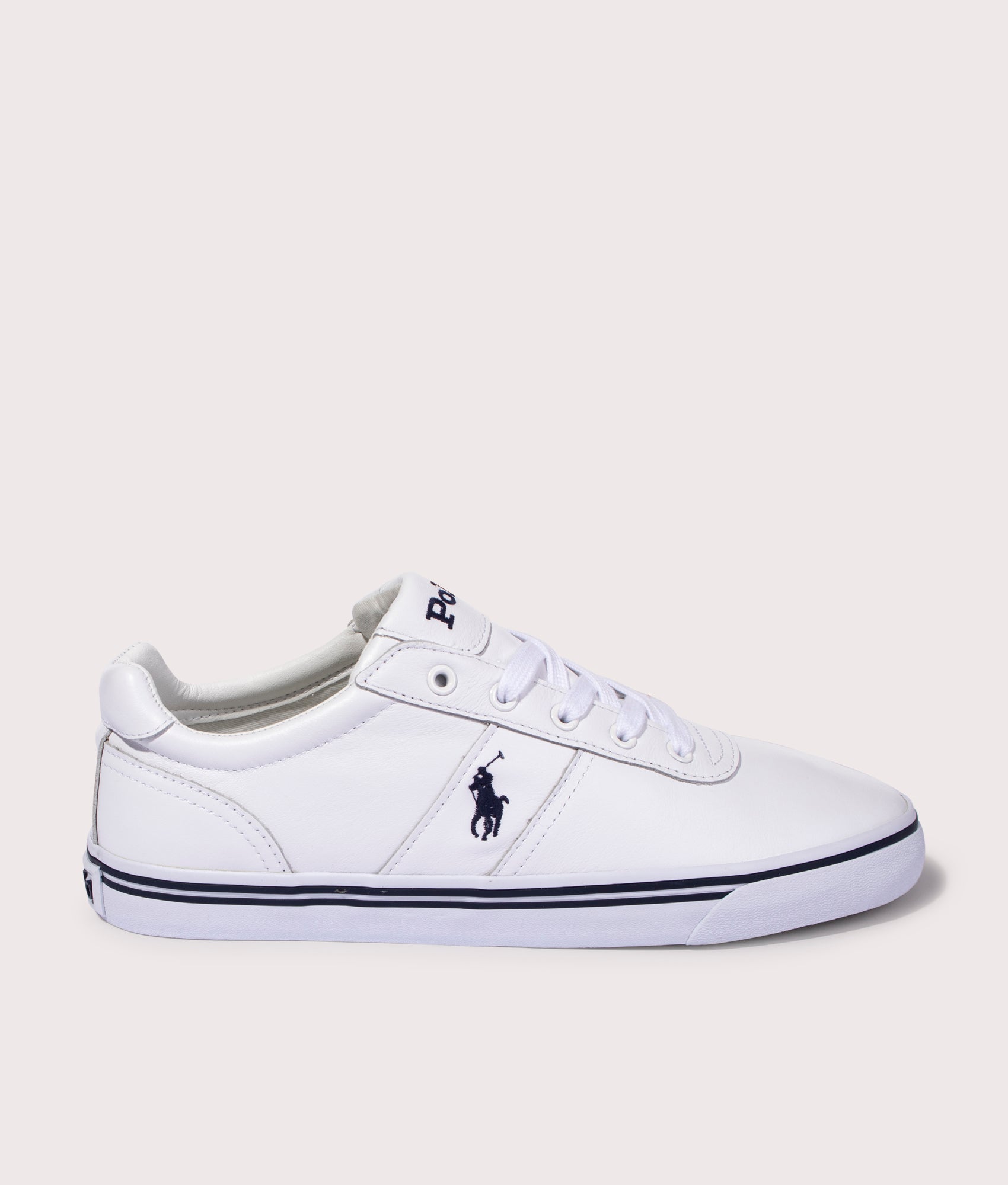 Polo ralph lauren hanford leather white Outlet