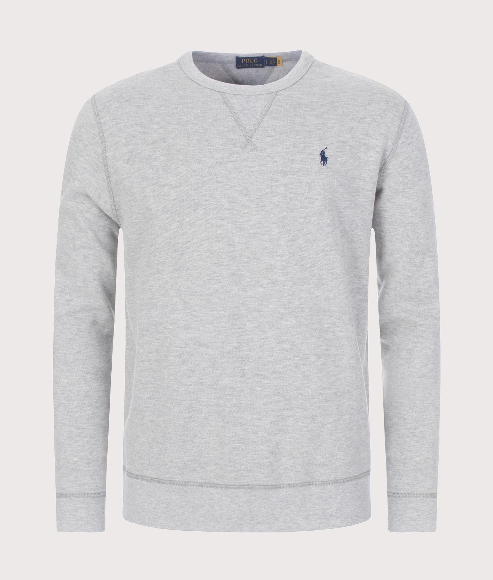 RL Fleece Sweatshirt Andover Heather Grey | Polo Ralph Lauren | EQVVS RL Fleece Sweatshirt Andover Heather Grey | Polo Ralph Lauren | EQVVS