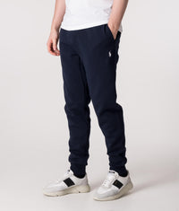 Regular Fit Double Knit Joggers: 002 Aviator Navy
