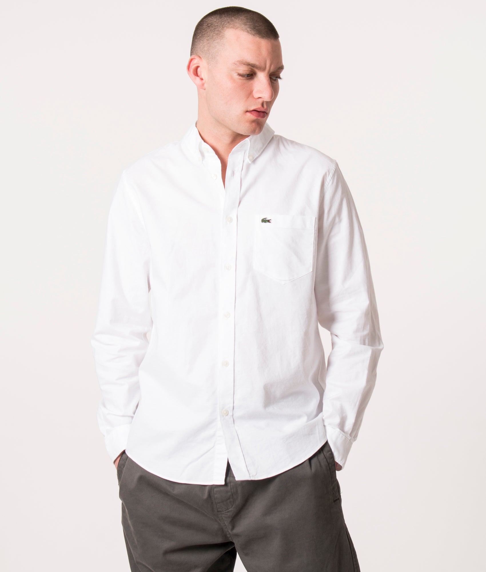 Lacoste woven shirt Clearance